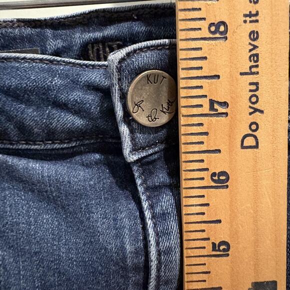 Kut From The Kloth Jeans Womens 0 Blue Mia Toothpick Skinny Distressed Denim - Picture 12 of 15